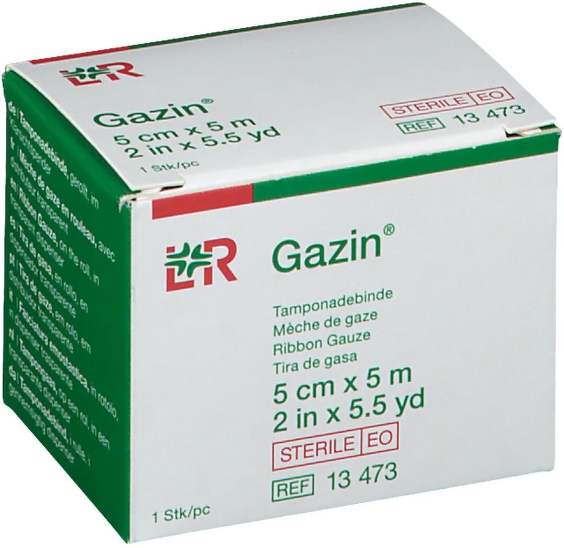 Mullbinden z.Tamponade steril 5 cmx5 m 1 St Binden