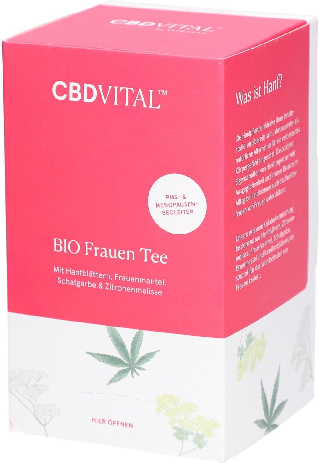 CBD Vital Bio Frauen Tee Filterbeutel 20 St