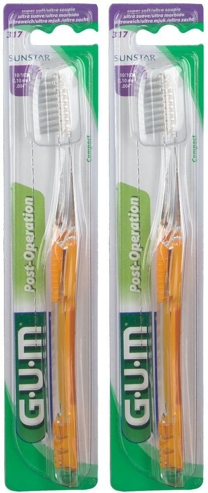 GUM Delicate Postoperative x2 2x1 St Zahnbürste