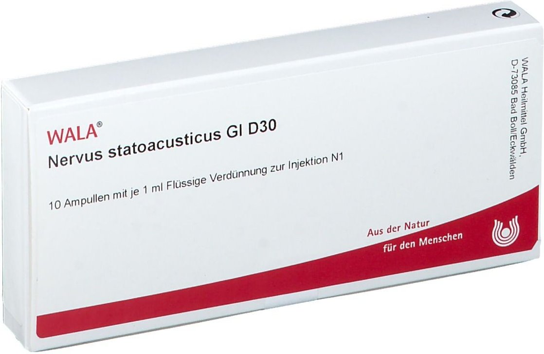 Nervus Statoacusticus GL D 30 Ampullen 10x1 ml