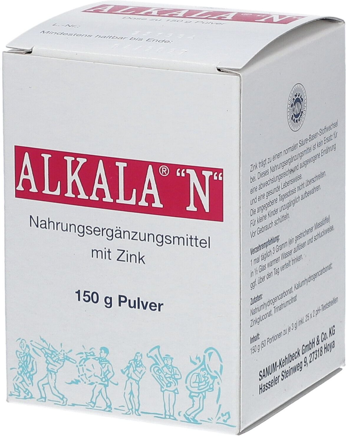 Alkala N Pulver z.Herst.e.Lösung z.Einnehmen 150 g zur Herstellung einer Lösung zum Einnehmen