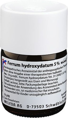 Ferrum Hydroxydatum 5% Trituration 50 g