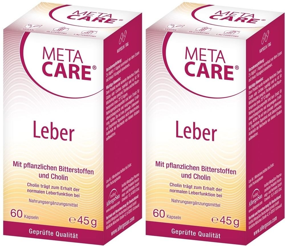 Meta-Care Leber Kapseln 2x 2x60 St