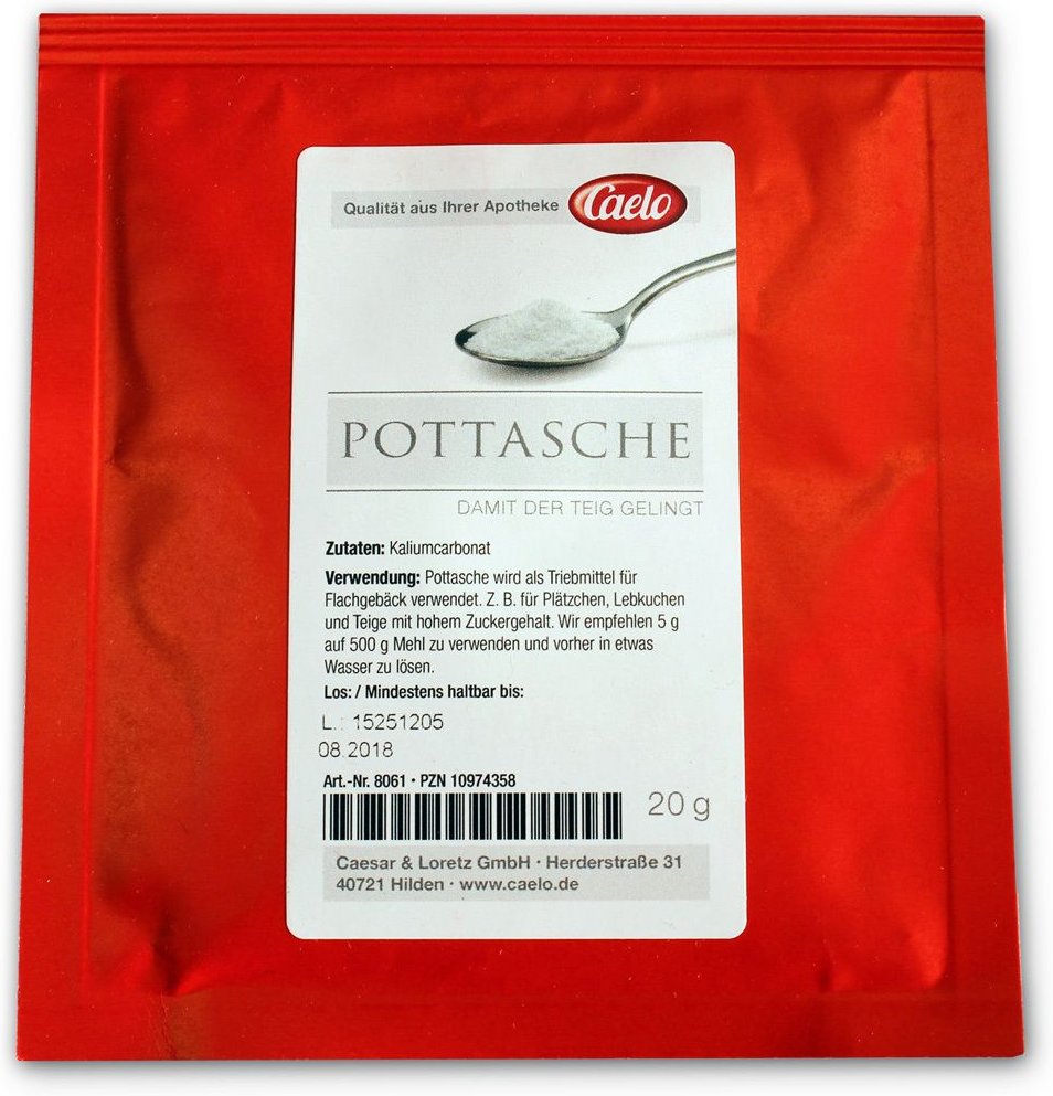 Thumbnail - Pottasche Caelo HV-Packung Blechdose 20 g Pulver