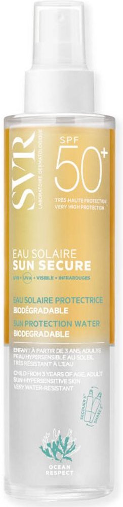 Thumbnail - SVR Sun Secure Beschermend Water Spf50+ 200 ml Gesichtswasser