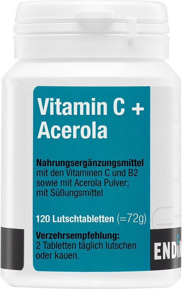 Vitamin C+Acerola Lutschtabletten 120 St