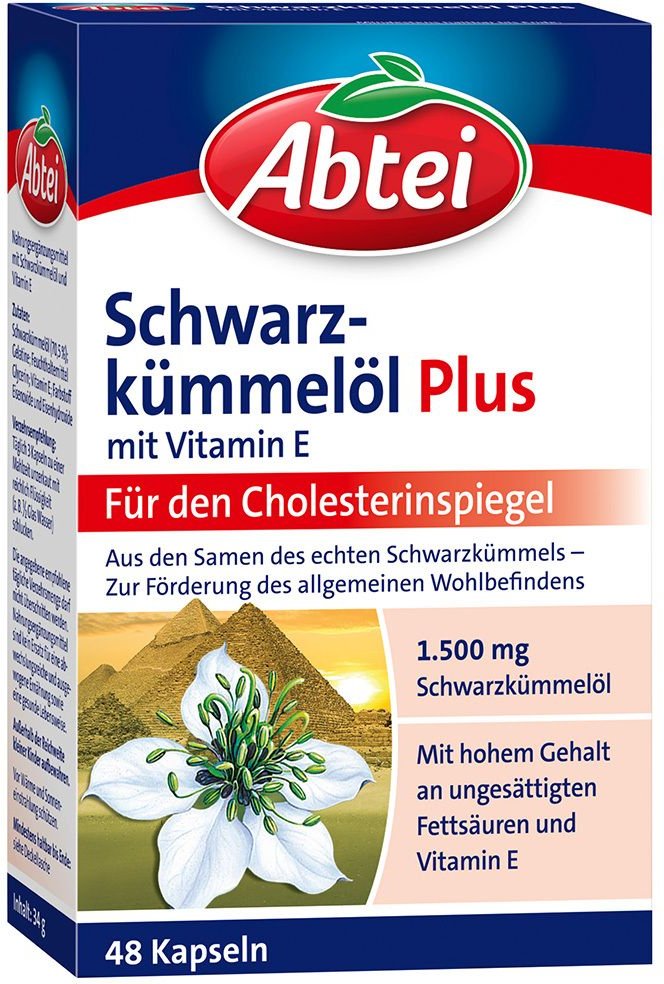 Abtei Schwarzkümmelöl Plus Kapseln