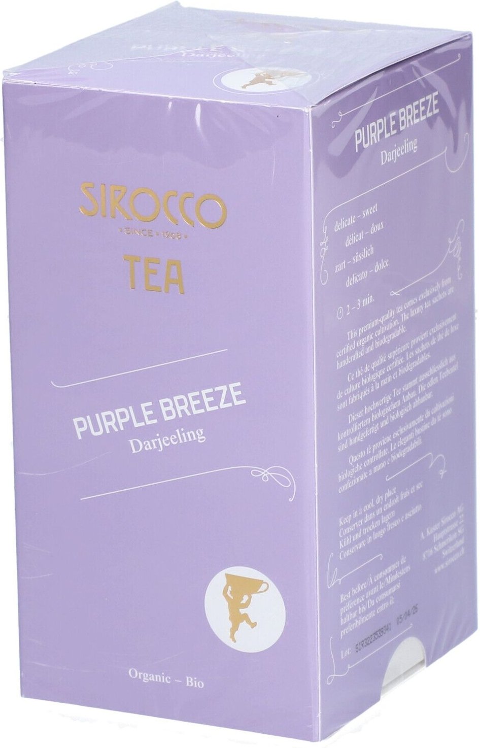 Sirocco Teebeutel Purple Breeze 20 Stk Bio St Tee