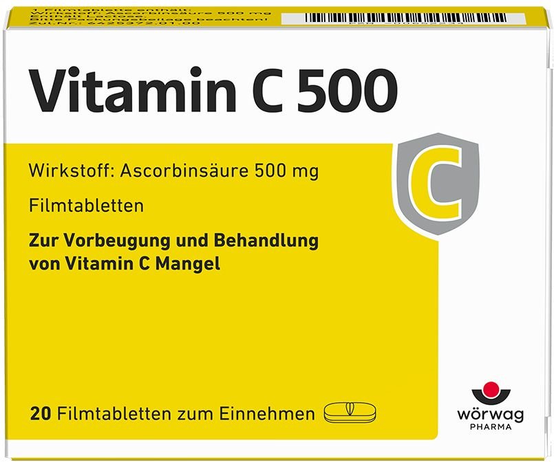 Vitamin C 500 Filmtabletten