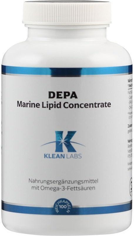 Depa Marine Lipid Concentrate Klean Labs Kapseln 100 St