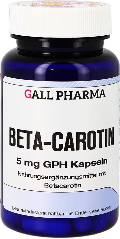 Thumbnail - Beta Carotin 5 mg Kapseln 180 St