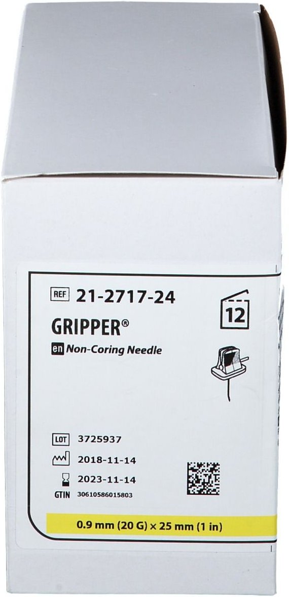 Gripper Punktionsnadeln Totm 20 Gx25,4 mm 12 St