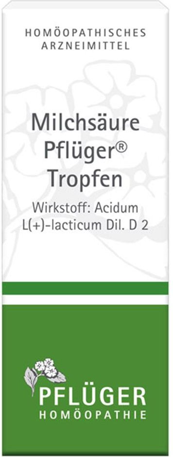 Milchsäure Pflüger Tropfen 100 ml