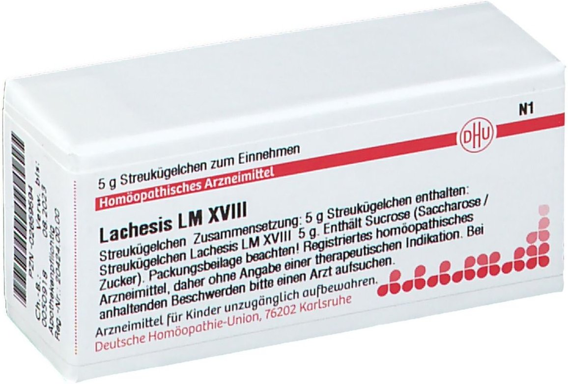 Lachesis LM Xviii Globuli 5 g