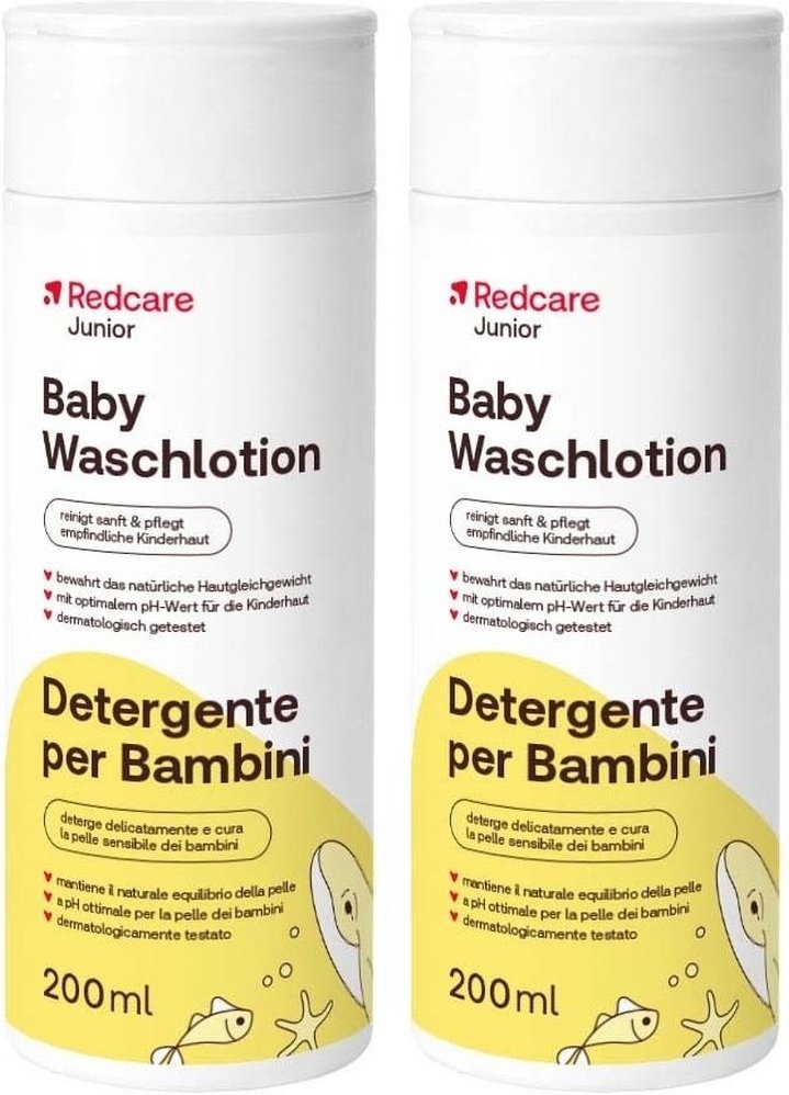 Redcare Junior Baby Waschlotion x2 2x200 ml Lotion