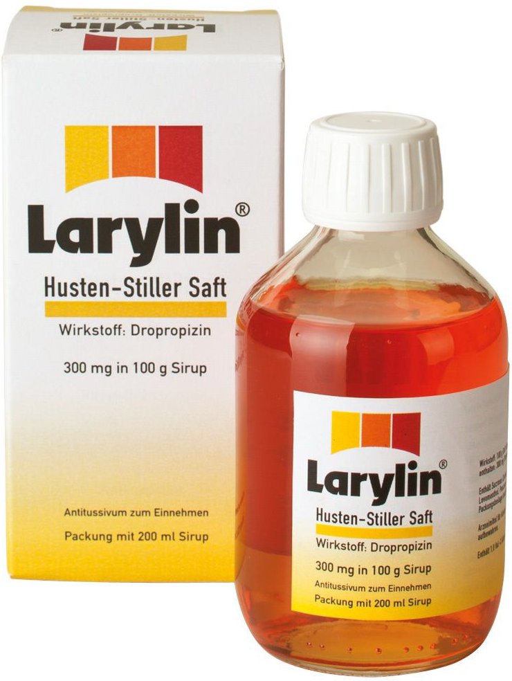 Larylin Husten-Stiller Saft 200 ml Sirup
