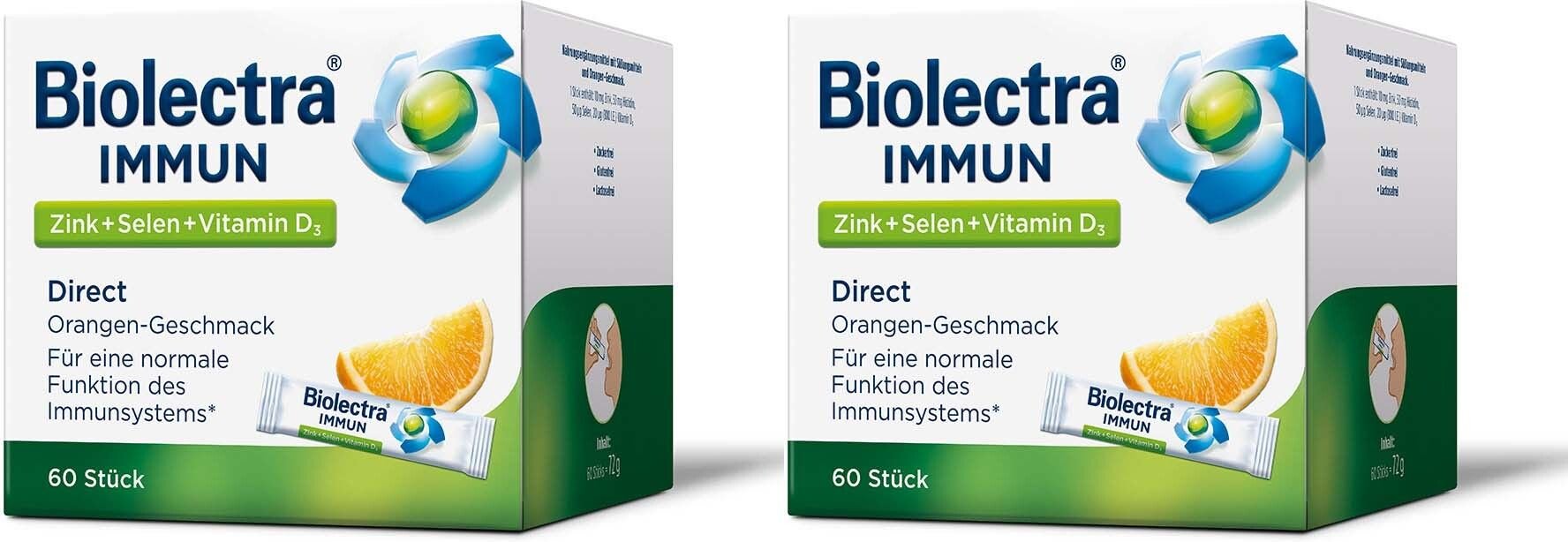 Biolectra Immun Direct Sticks 2x 2x60 St Pellets