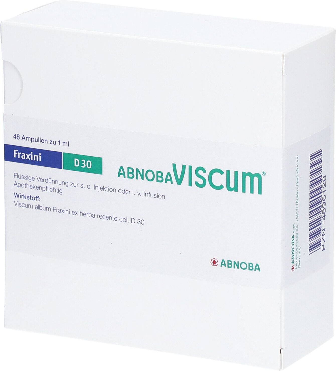 Abnobaviscum Fraxini D 30 Ampullen 48 St