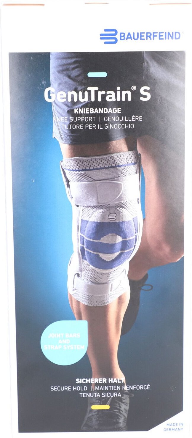 Genutrain S Aktivbandage Gr2 rechts titan 1 St Bandage(s)