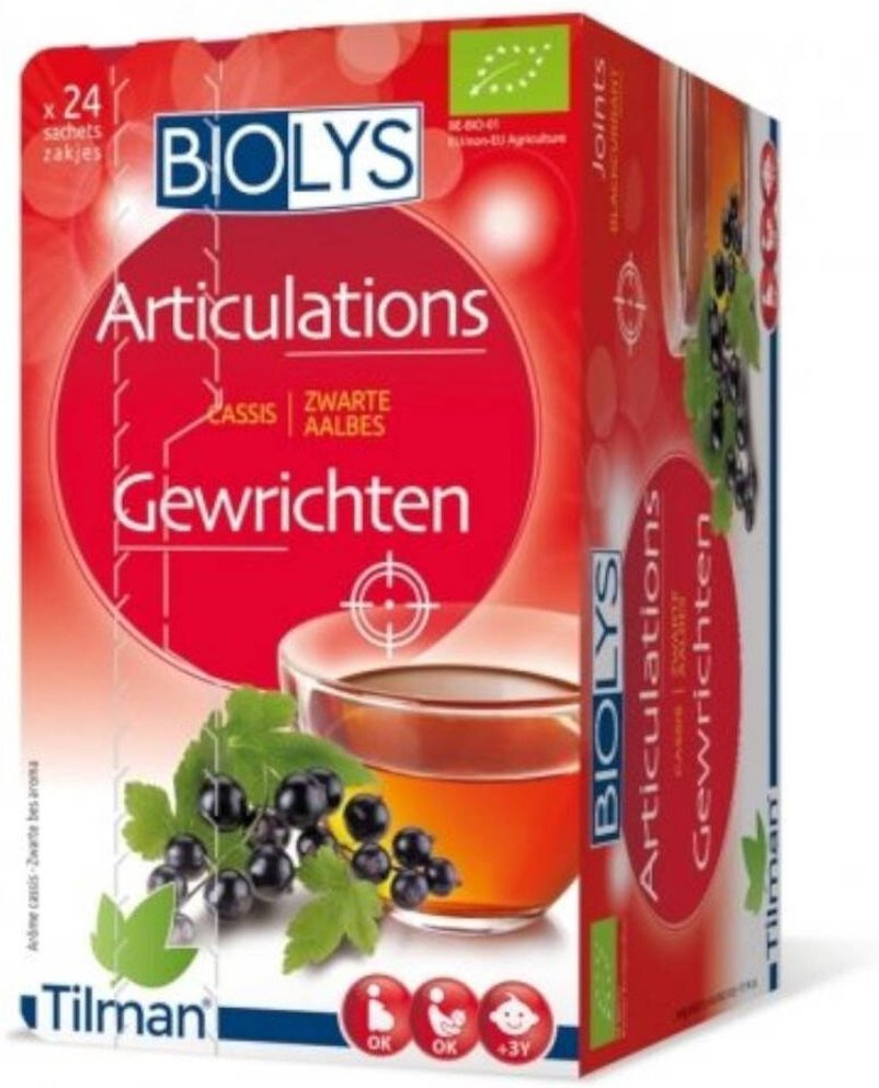 Biolys Zwarte Aalbes 24 Zakjes St Filterbeutel