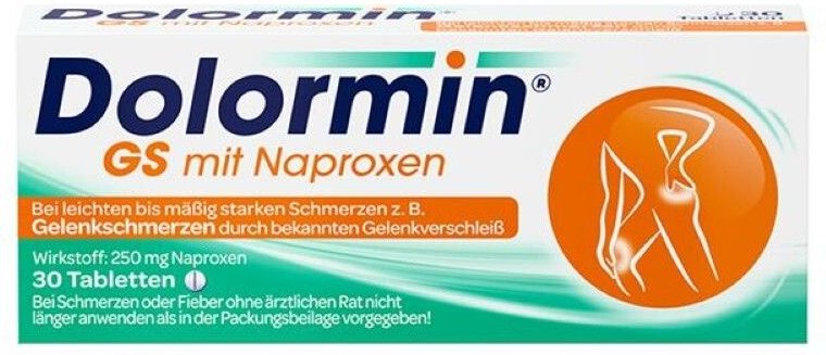 Dolormin GS mit Naproxen Tabletten 30 St