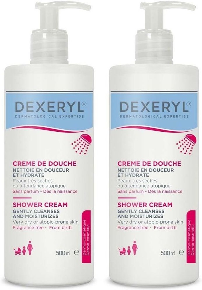 Dexeryl Duschcreme x2 2x500 ml Duschgel