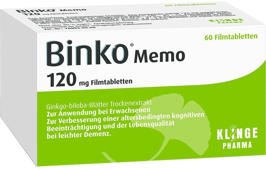 Binko Memo 120 mg Filmtabletten St