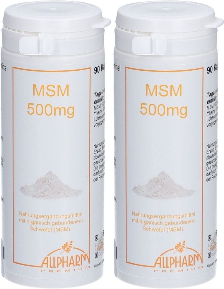 MSM Allpharm Premium Kapseln 2x 2x90 St
