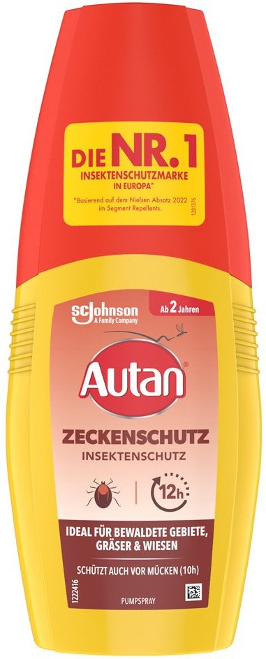 Autan Zeckenschutz Pumpspray 100 ml Spray
