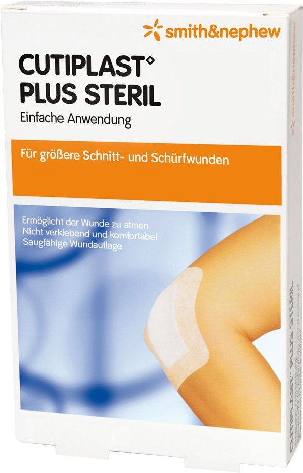 Cutiplast Plus steril 7,8x15 cm Verband