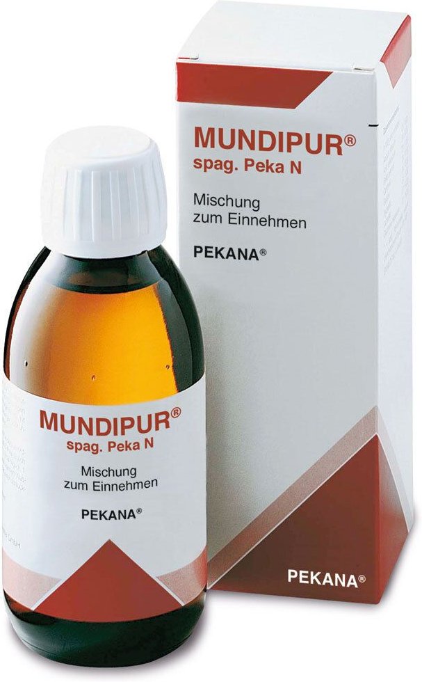 Mundipur spag.Peka N Tropfen 150 ml Saft