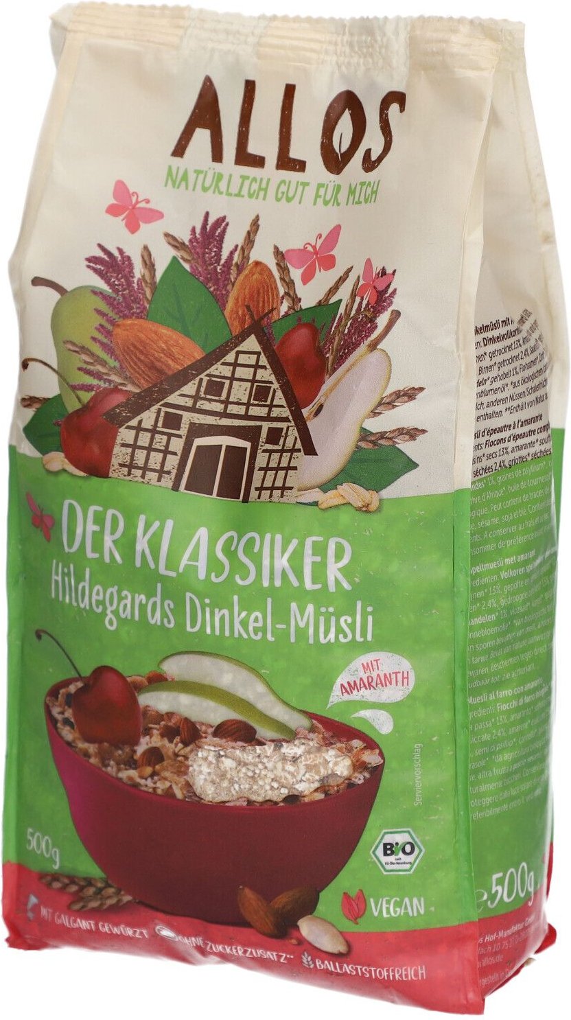 Allos Bio Hof-Müsli, Hildegards 500 g Müsli