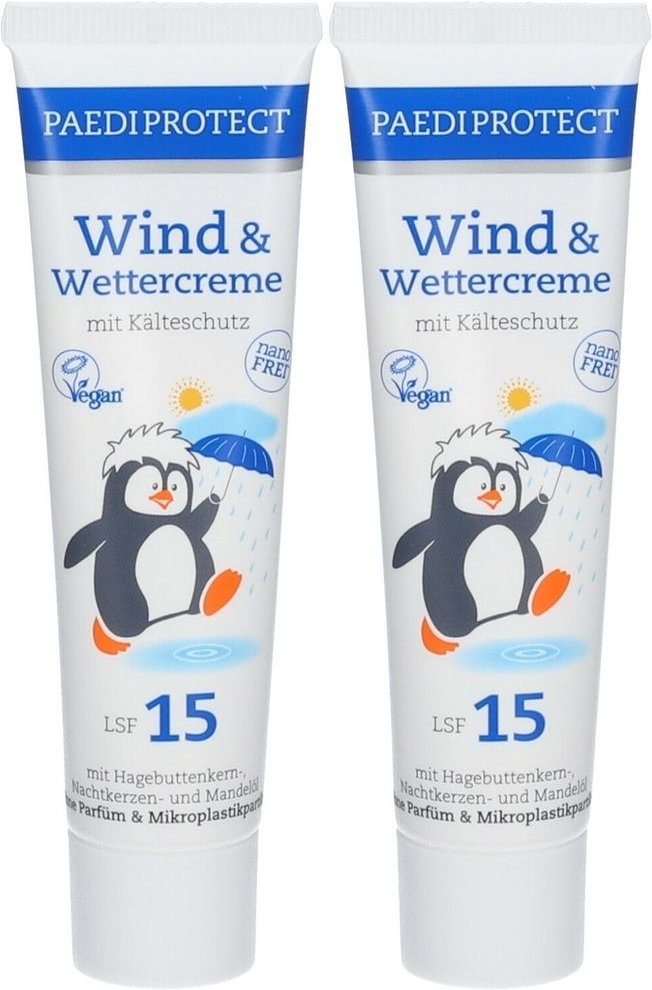 2x Paediprotect Wind & Wettercreme, 30ml 2x30 ml Creme