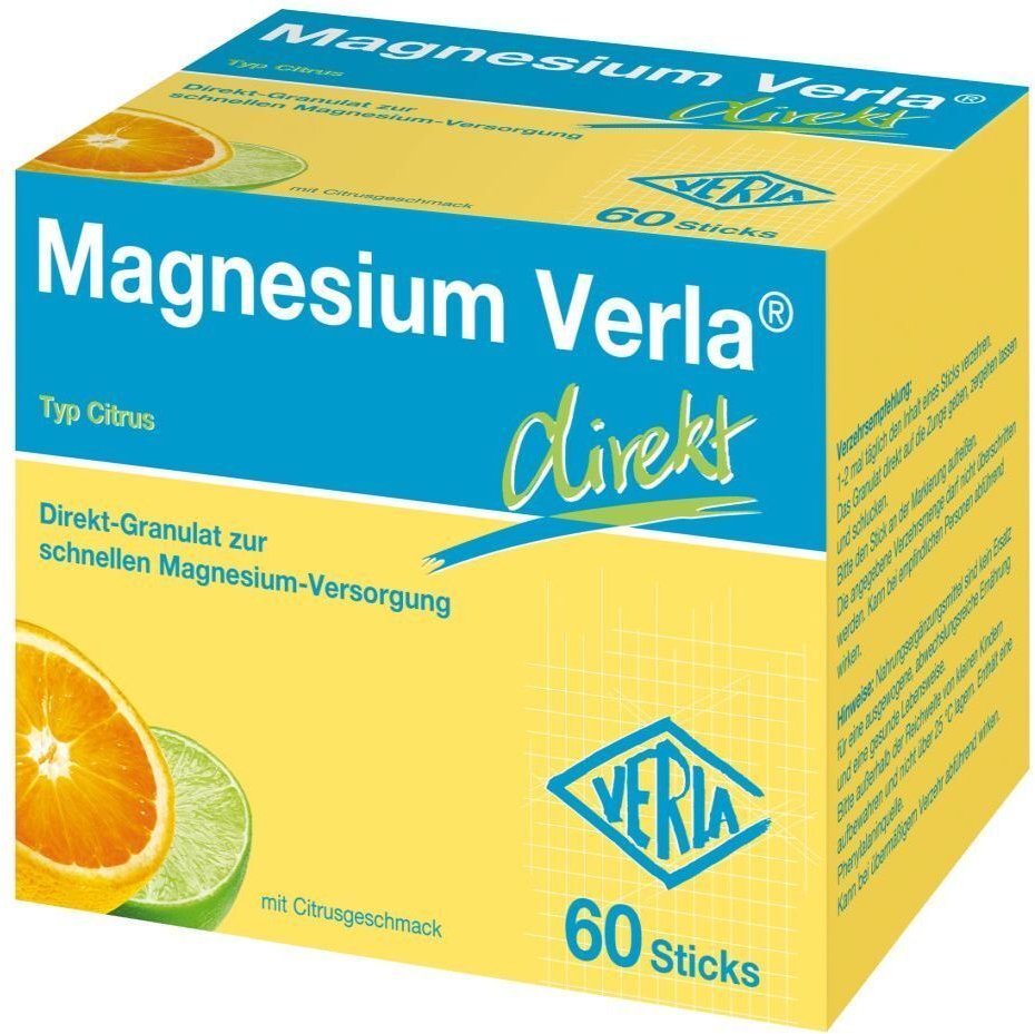Magnesium Verla direkt Citrus Granulat 60 St