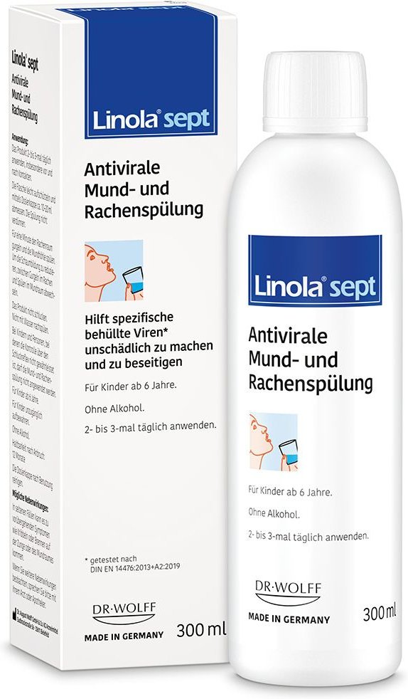 Linola sept Mund- und Rachenspülung