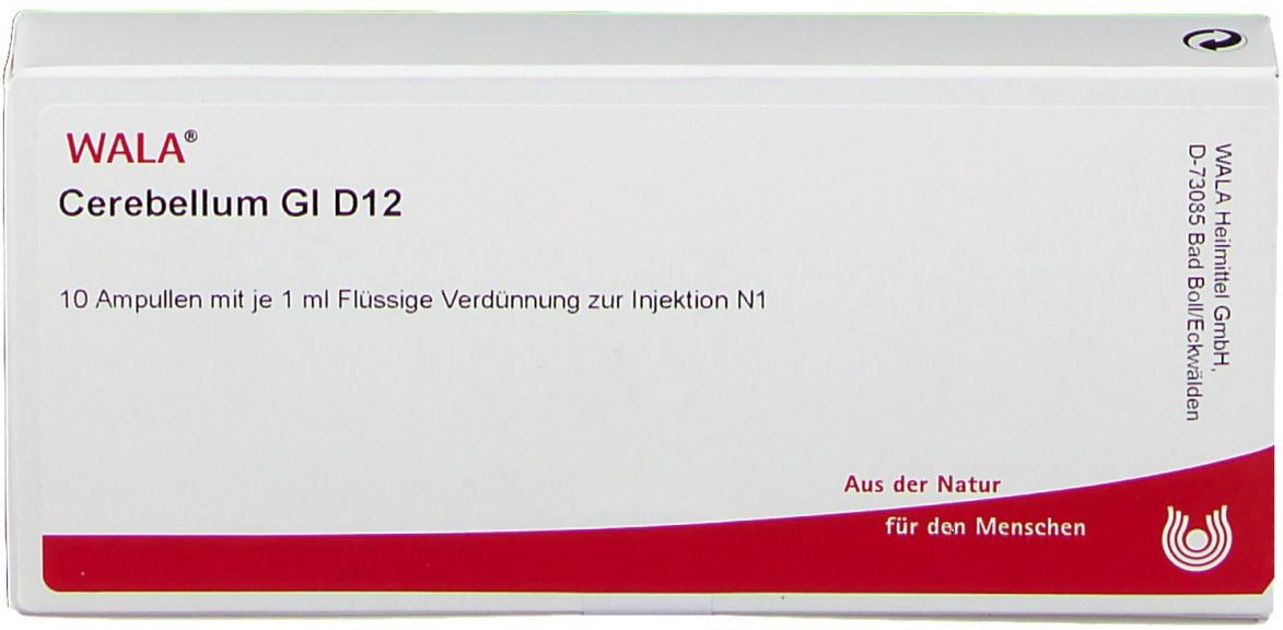 Cerebellum GL D 12 Ampullen 10x1 ml