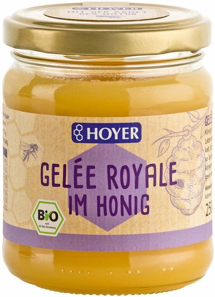 Hoyer Gelee Royale I Honig Bio 250 g Gel