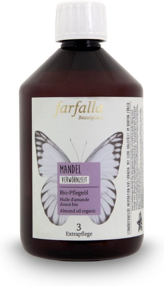 Farfalla Bio-Pflegeöl Mandel 500 ml Öl