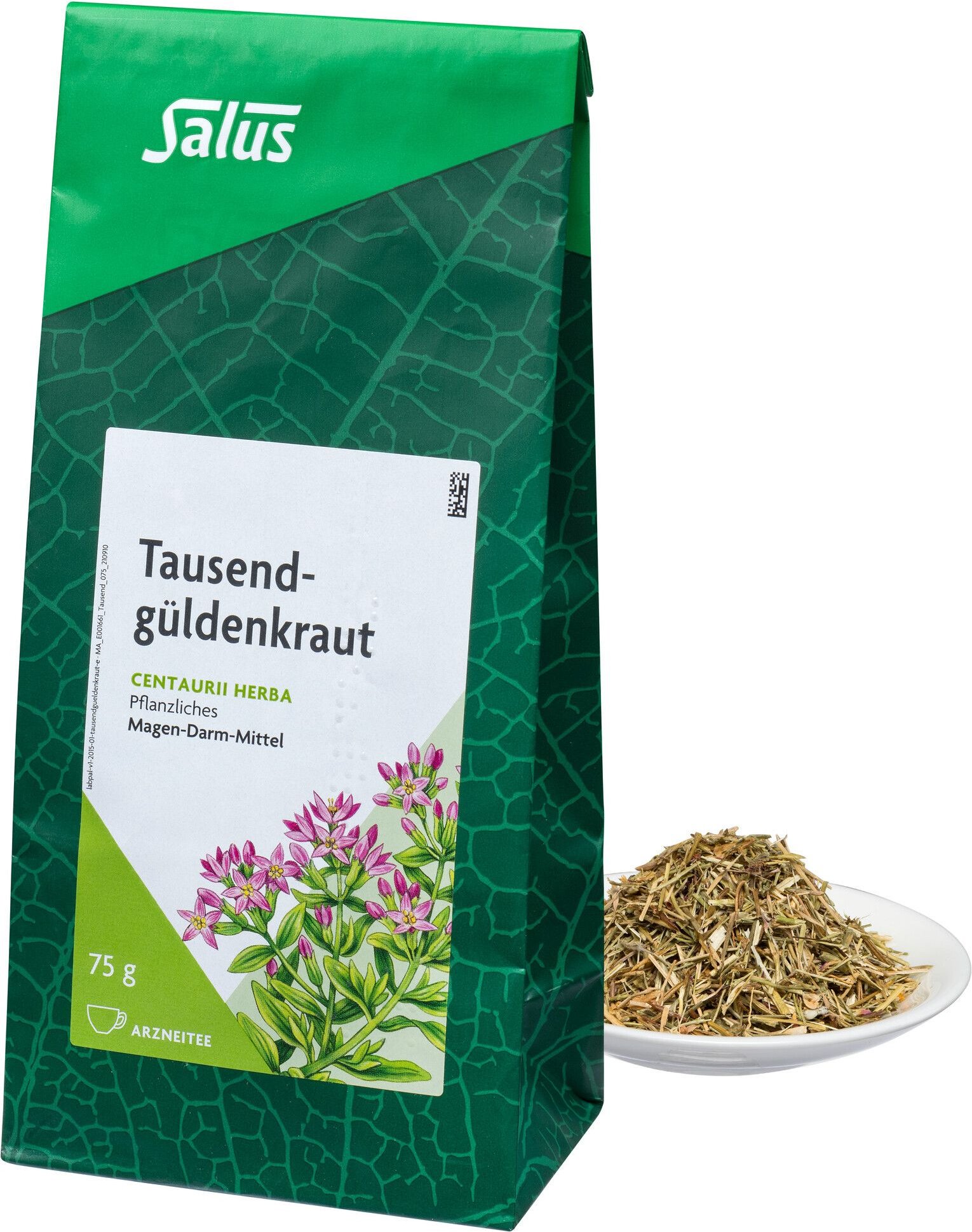 Tausendgüldenkraut Arzneitee Centaurii herba Salus 75 g Tee