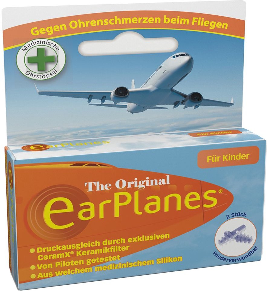 Earplanes Child/Kind 2 St Ohrstöpsel