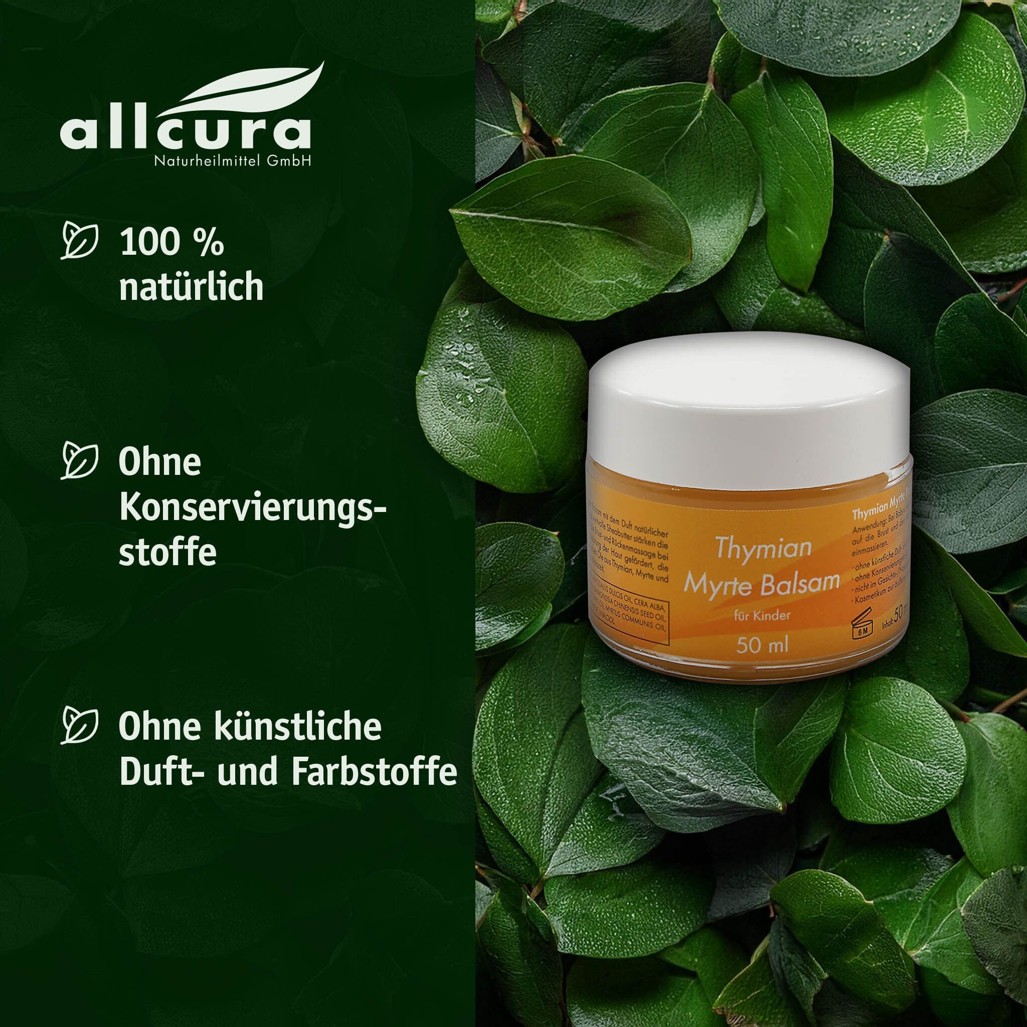 Thymian Myrte Balsam für Kinder 50 ml