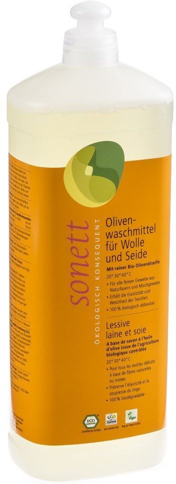 Sonett Olivenwaschmittel Wolle/Seide 1 lt l Liquidum