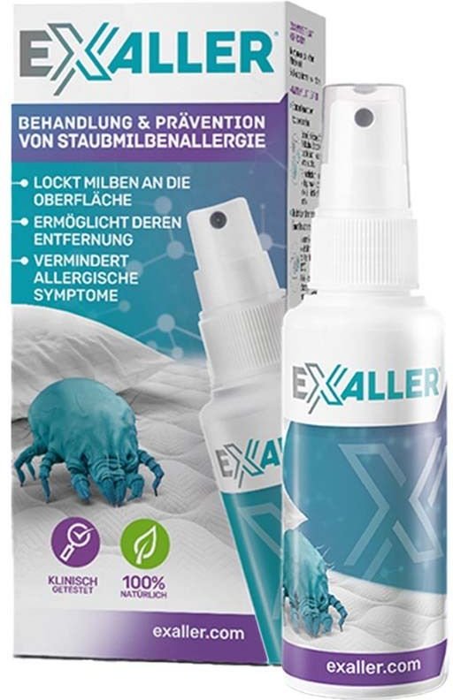 Exaller Anti-Hausstaubmilbenspray 150 ml Spray