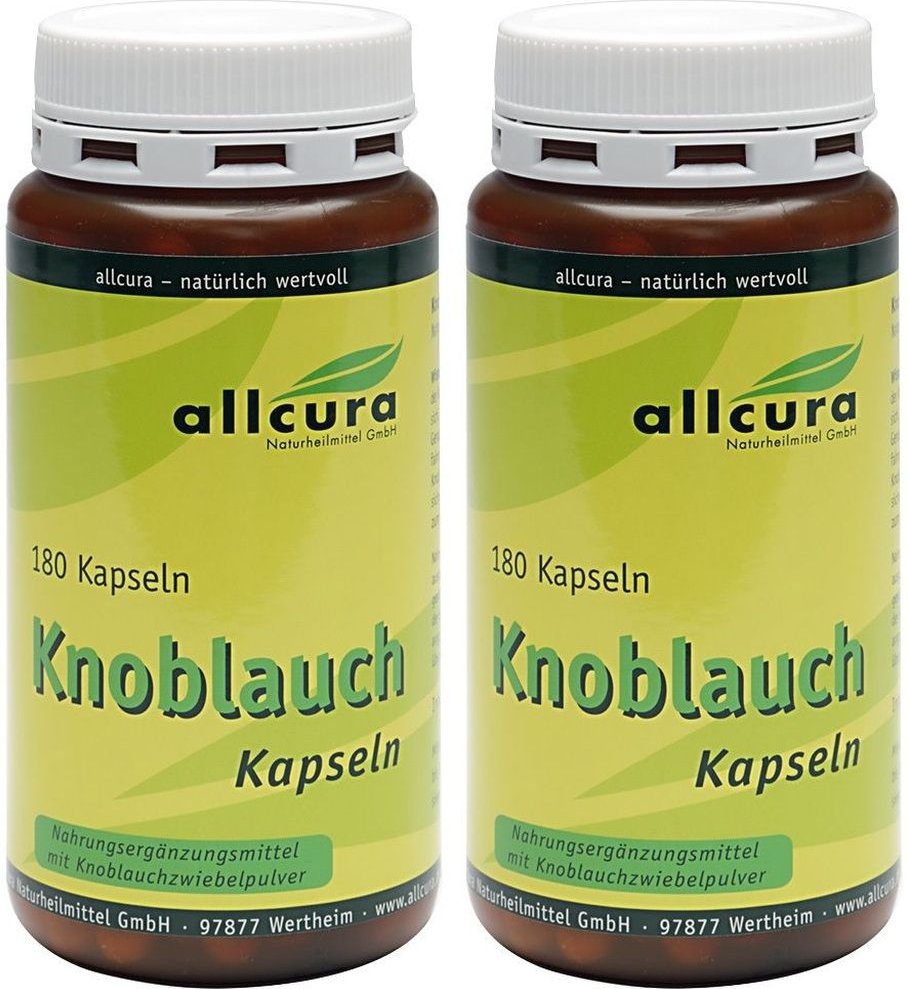 Knoblauch Kapseln 2x 2x180 St
