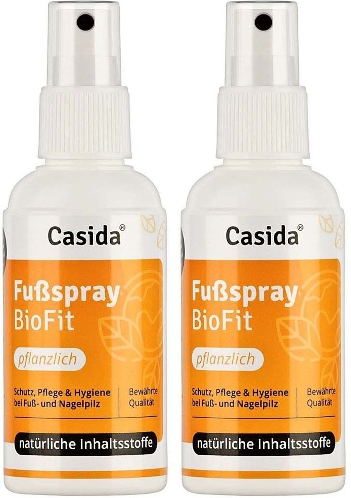 Fussspray BioFit pflanzlich 2x 2x100 ml Spray