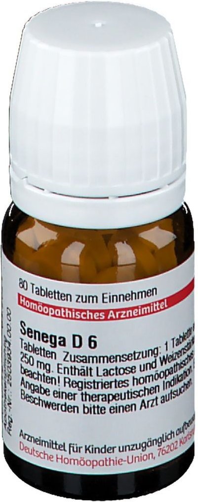 Senega D 6 Tabletten 80 St