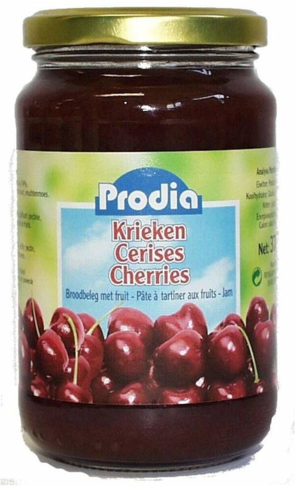 Prodia Confituur Krieken 370 g Gelee