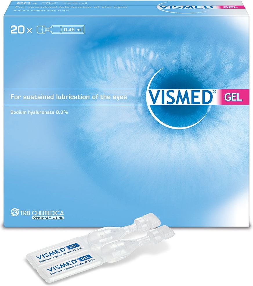 Vismed GEL Einmaldosen 20x0,45 ml Einzeldosispipetten