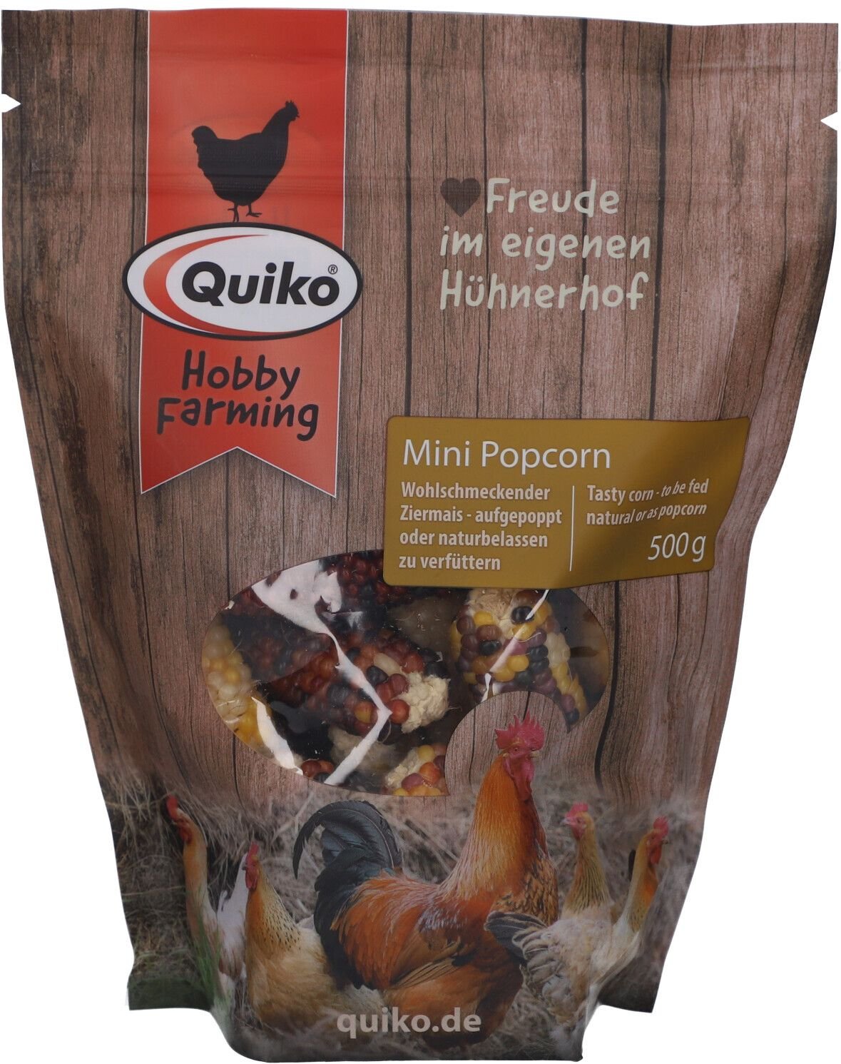 Quiko Hobby Farming Mini Popcorn f.Hühner/Geflügel 500 g Granulat