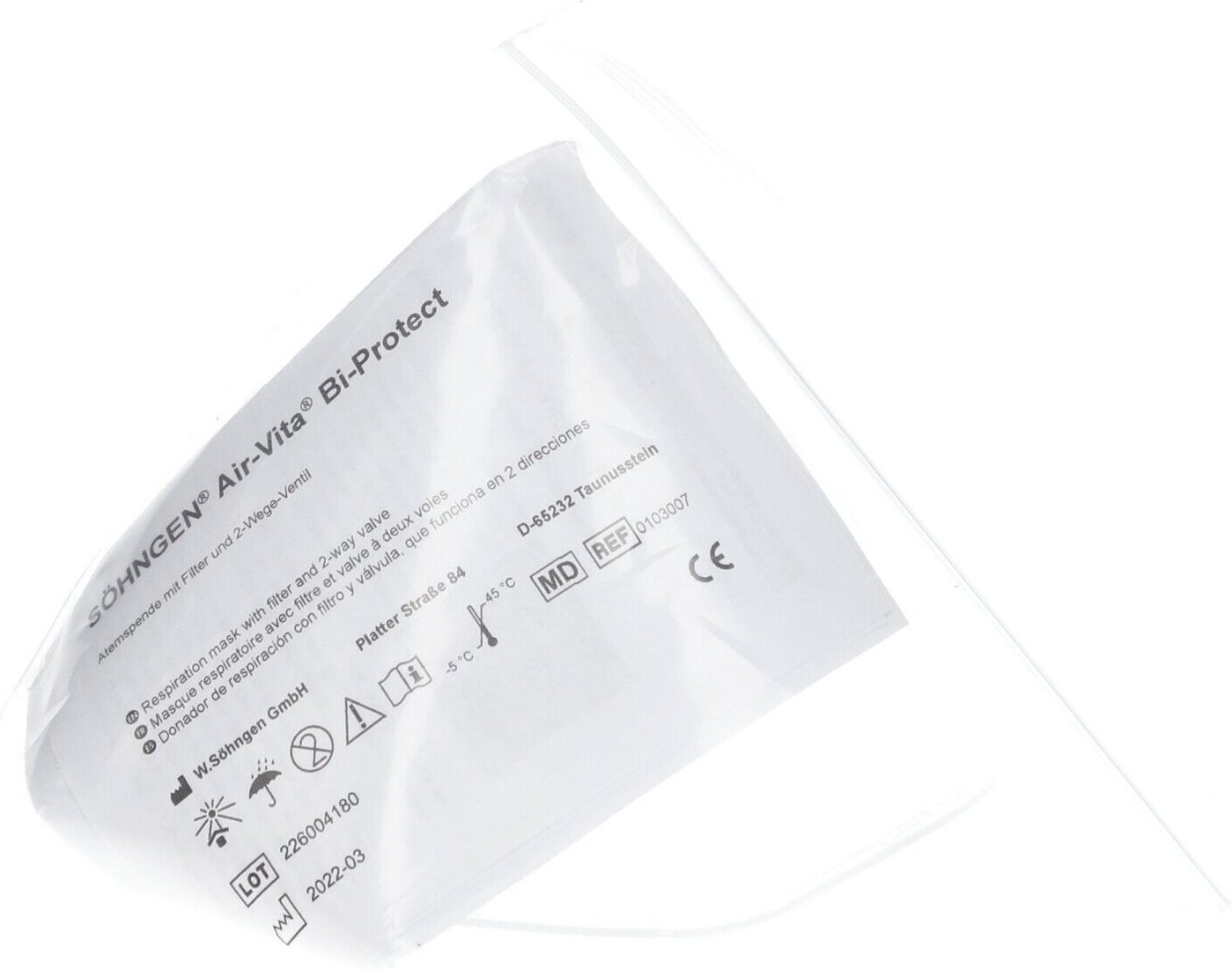 Air-Vita Bi-Protect Beatmungsmaske 1 St Maske